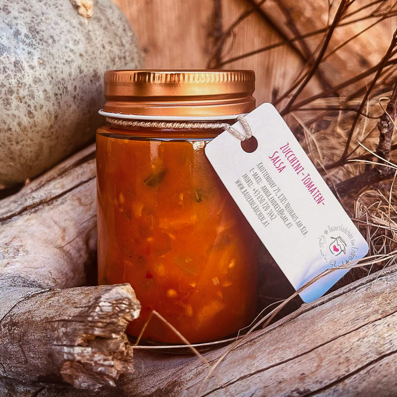 Zucchini Tomaten Salsa